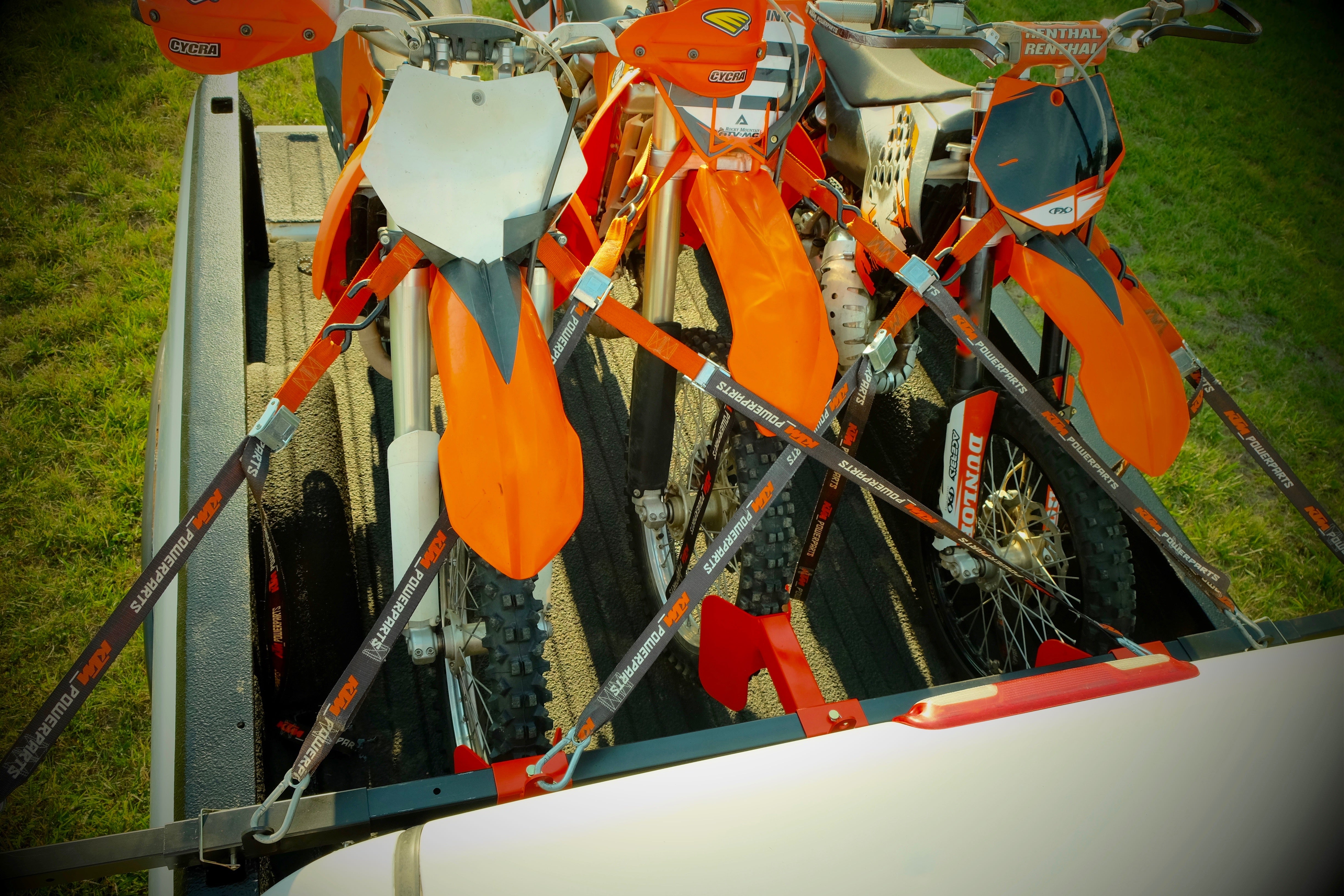 NiceRack Motorcycle Truck Rack | Stake Pocket System