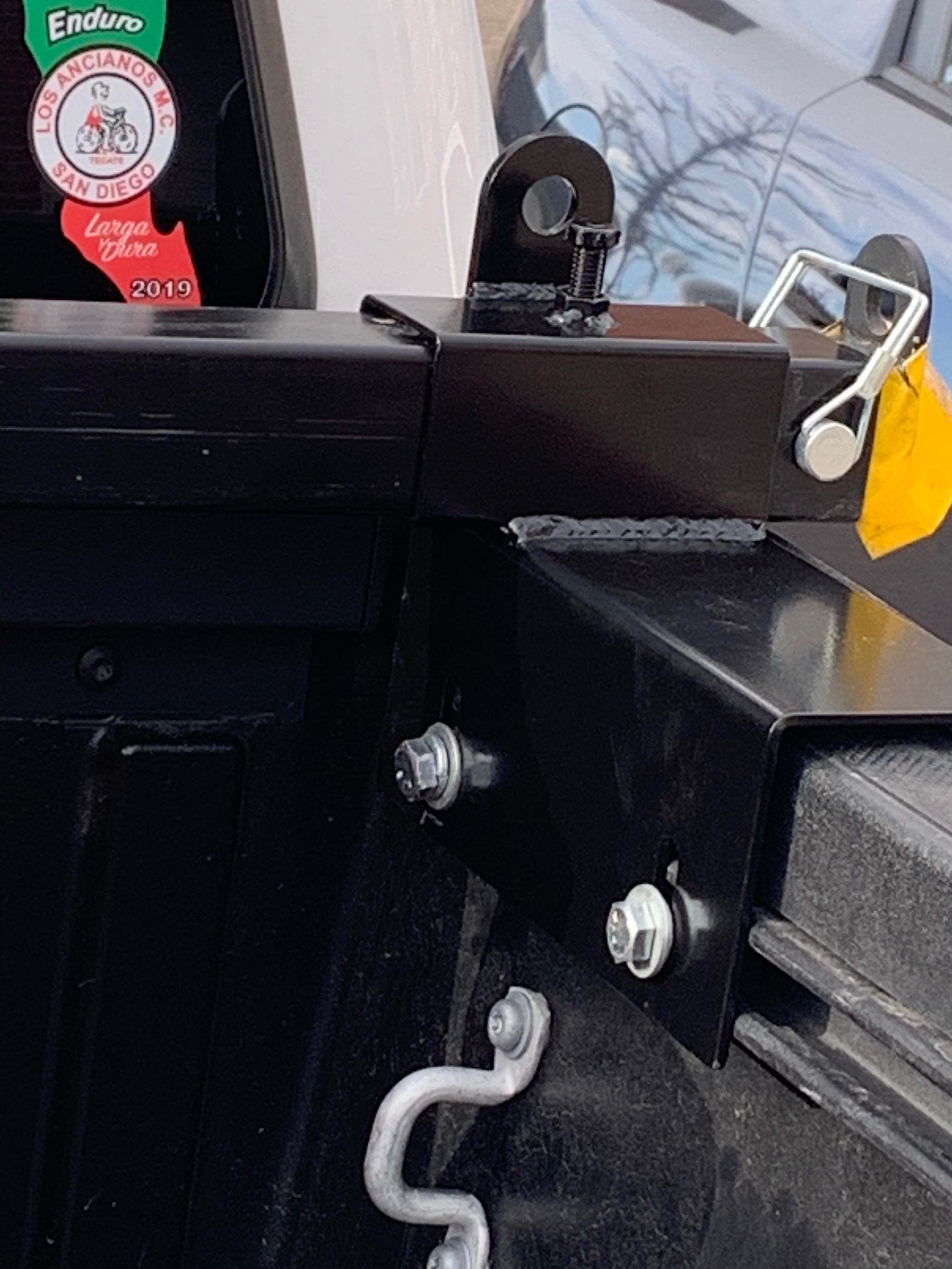 NiceRack Motorcycle Truck Rack | Toyota Rail System