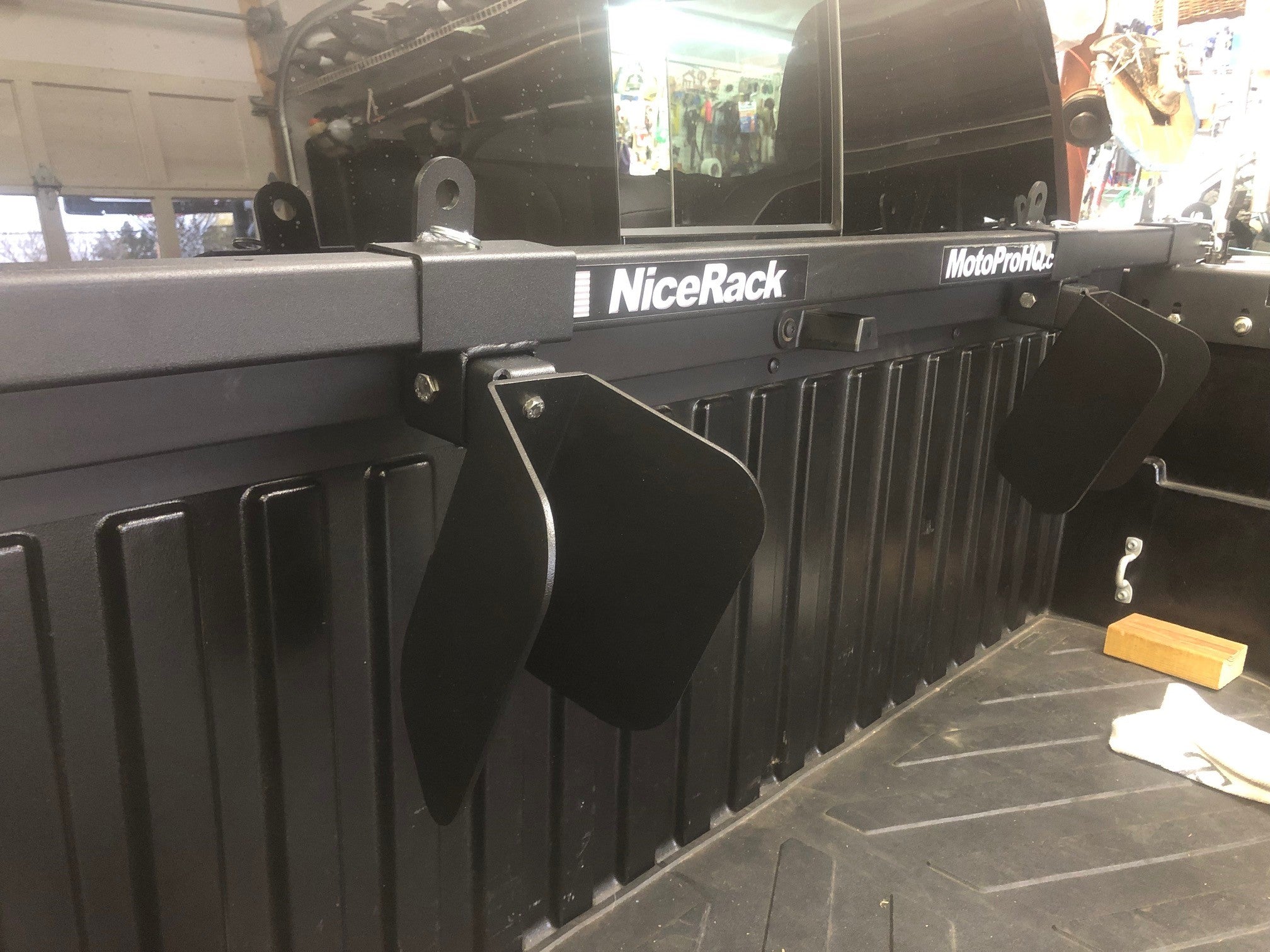 NiceRack Motorcycle Truck Rack | Toyota Rail System