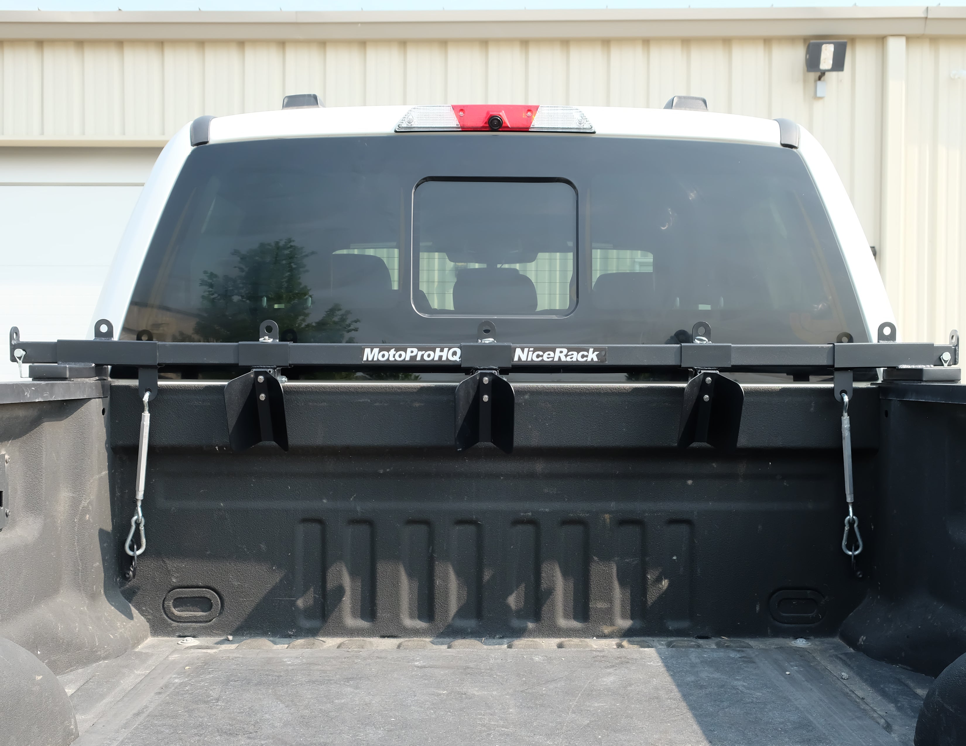 NiceRack Motorcycle Truck Rack | Stake Pocket System