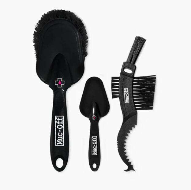 Muc-Off : 3x kit de pinceaux de qualité supérieure