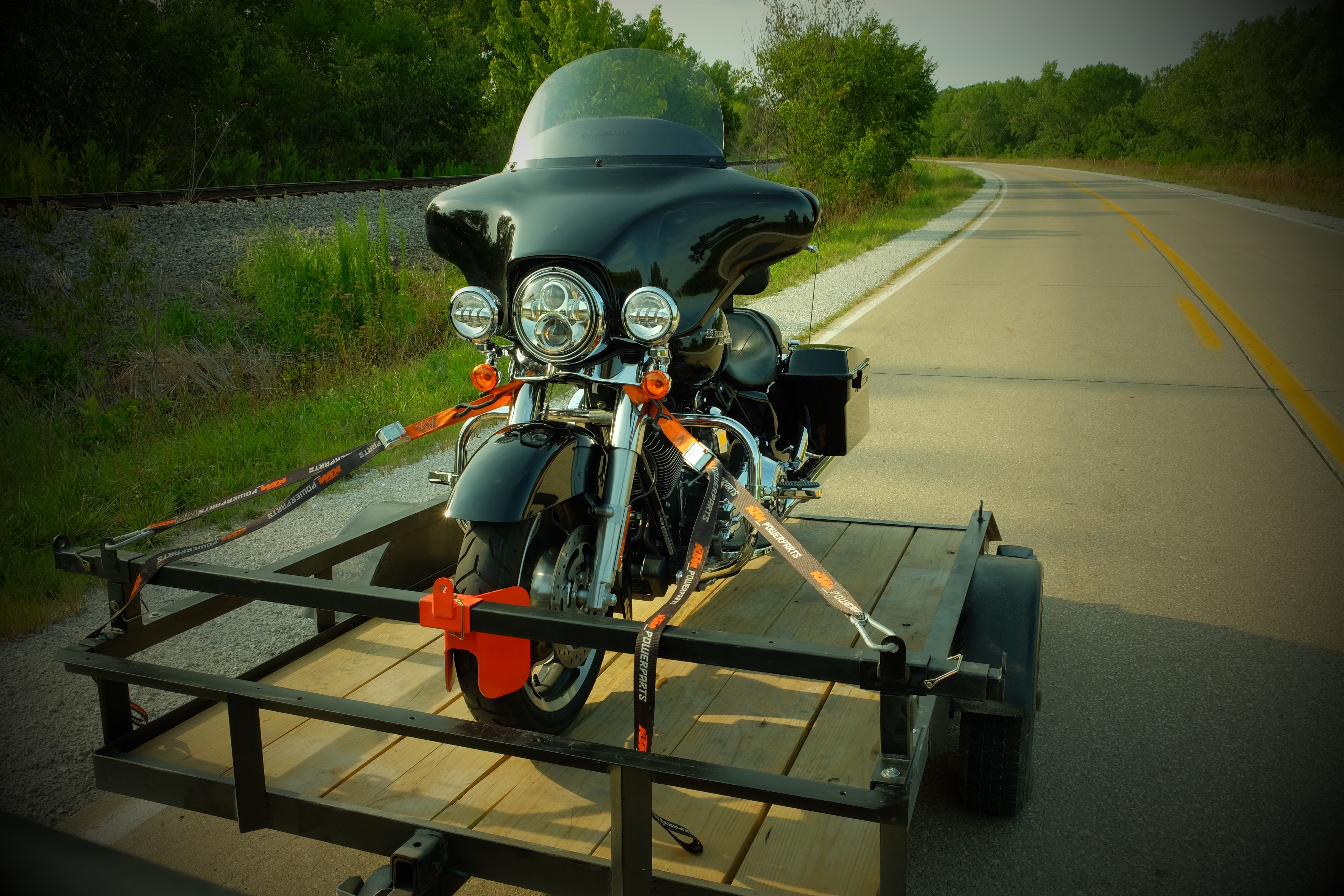 NiceRack Motorcycle Carrier | Utility Trailer System