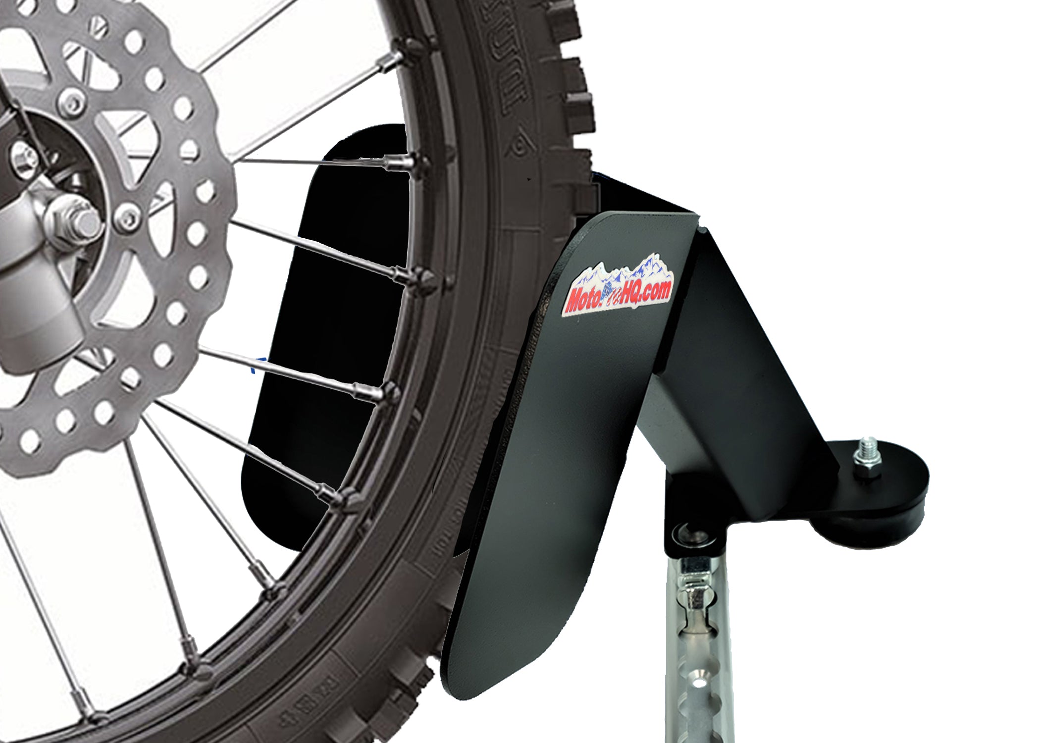 Calzo para rueda de motocicleta L-Track | Calzo EZ - Montaje en piso
